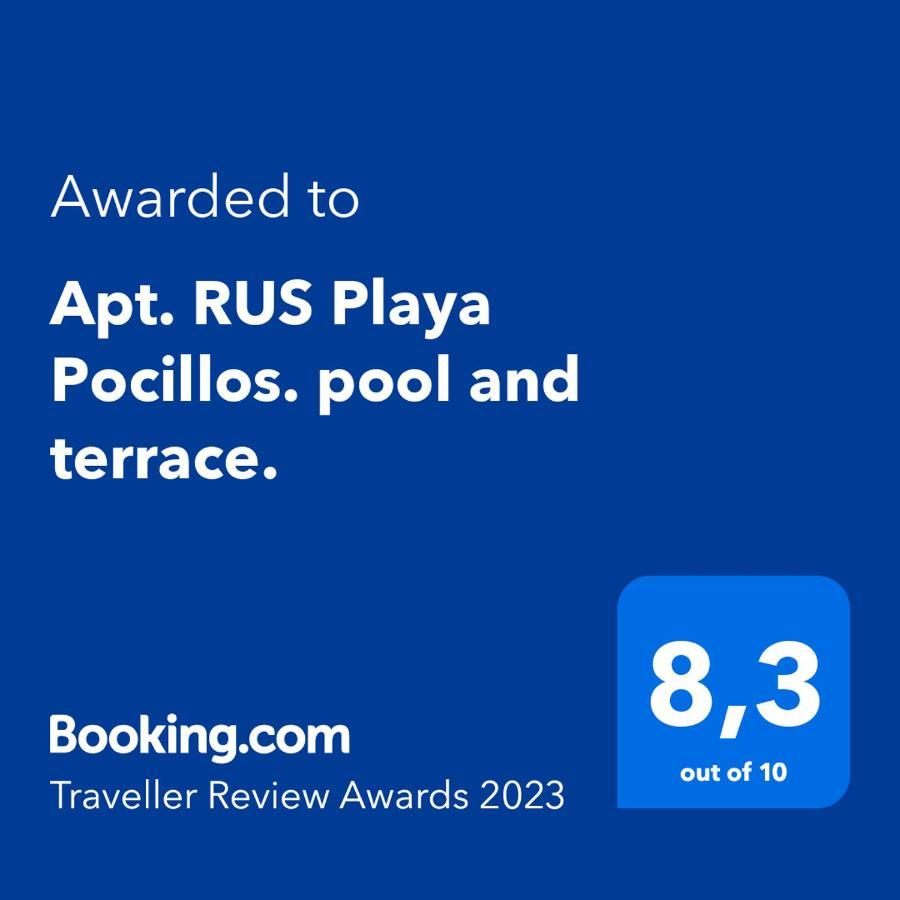 Апартаменты Apt. Rus Playa Pocillos. Pool And Terrace. Тиас Экстерьер фото